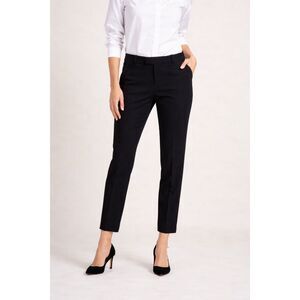 Banana Republic Ryan Slim Ankle Pants Black Size 4 Career Trouser NWOT